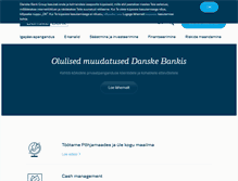 Tablet Screenshot of danskebank.ee