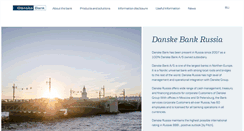 Desktop Screenshot of danskebank.ru