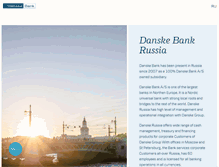 Tablet Screenshot of danskebank.ru